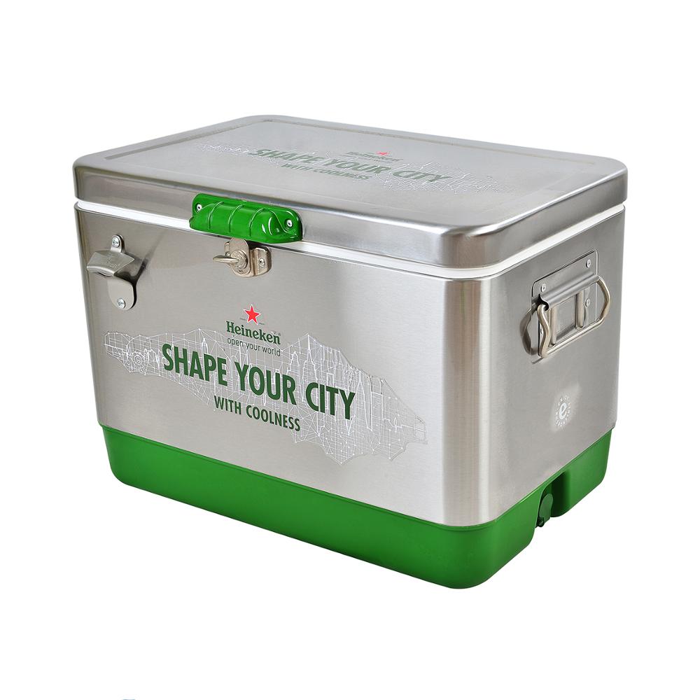 51L Stainess Steel Camp Cooler Box