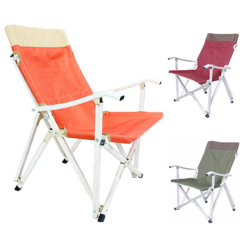 Aluminium Foldable Recliner Chair For Camping, Beach & Fishing