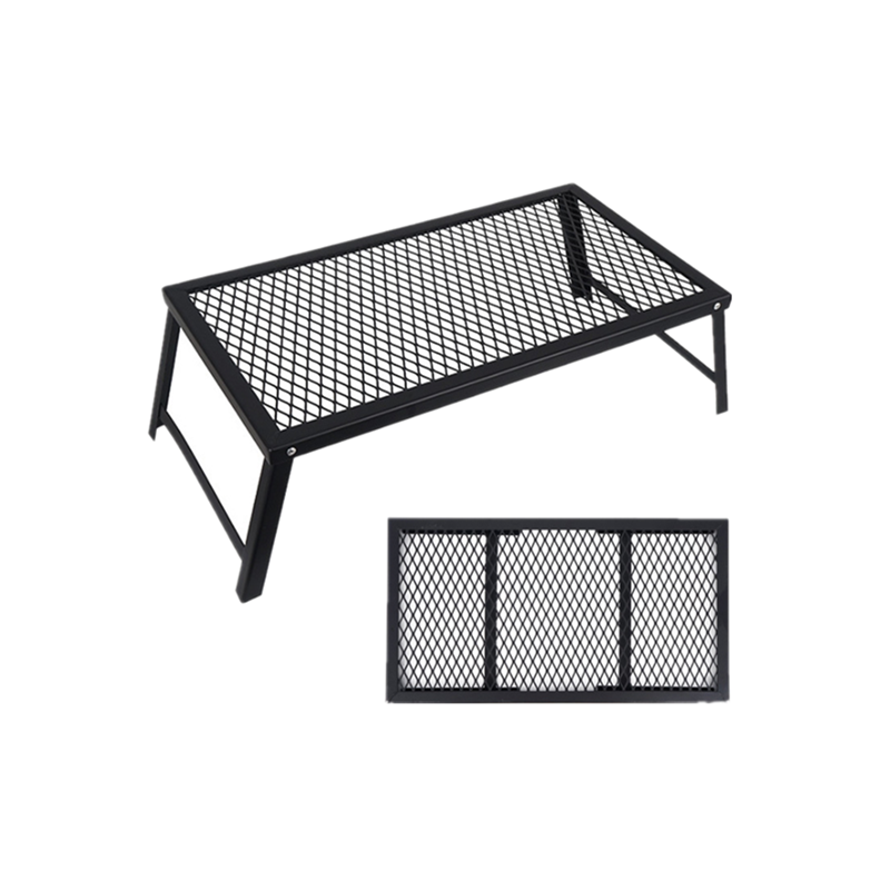 Iron Grid Outdoor Low Picnic Folding Table