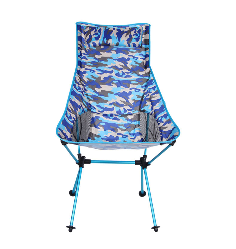 Outdoor portable aluminum foldable folding camping chair