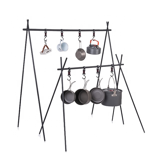 Outdoor Camping  Cooking Rack BBQ Tripod
