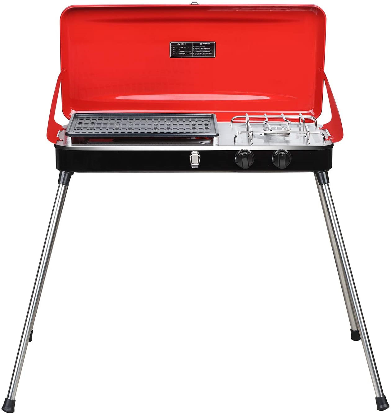Camping Gas Stove & Barbecue Grill