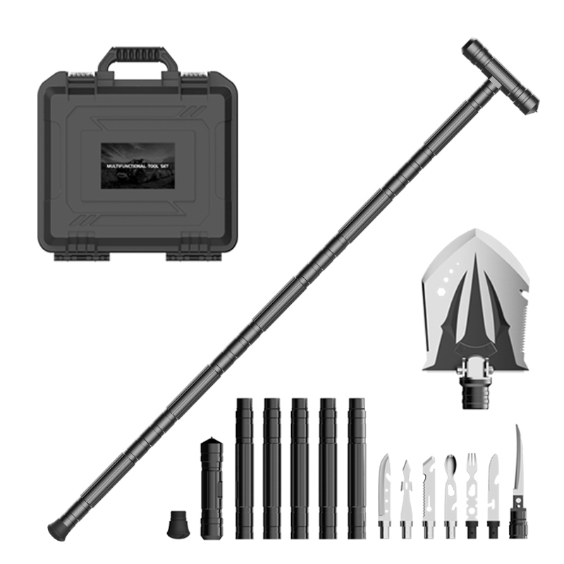 Multifunctional Shovel Tool Set Trekking Poles Kit