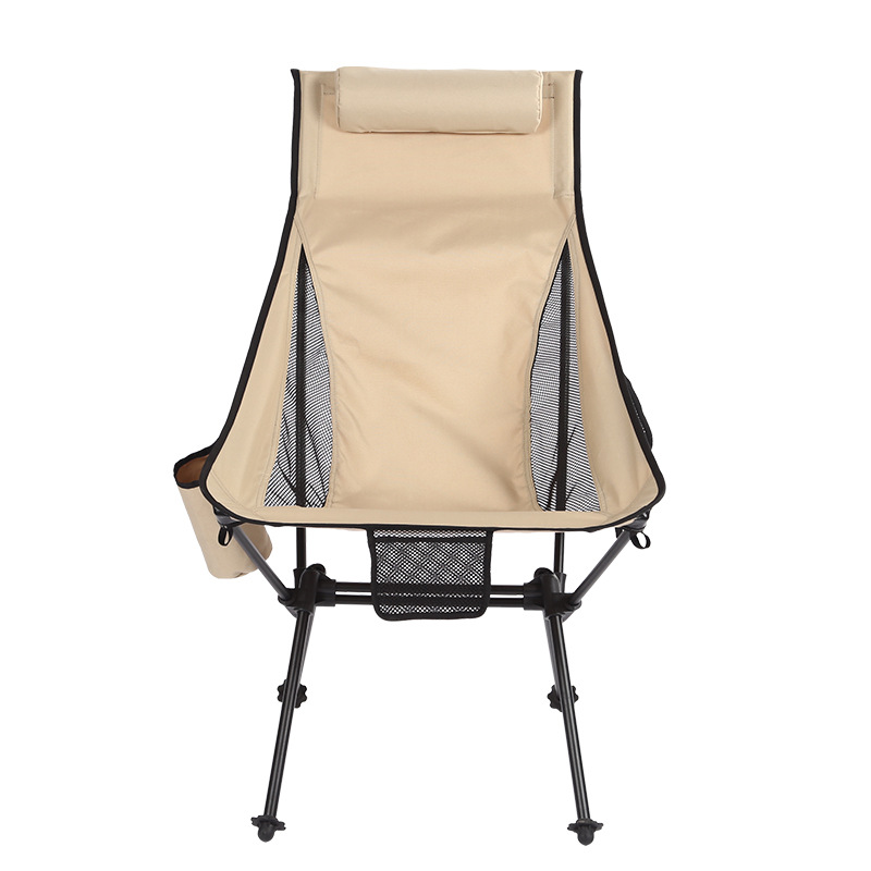 Portable Folding High Back Camping Chair
