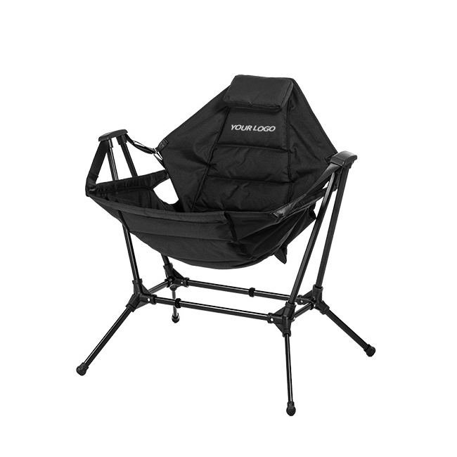 Adjustable Swinging Camping Chair For Outdoor Picnic Beach Concerts Backyard