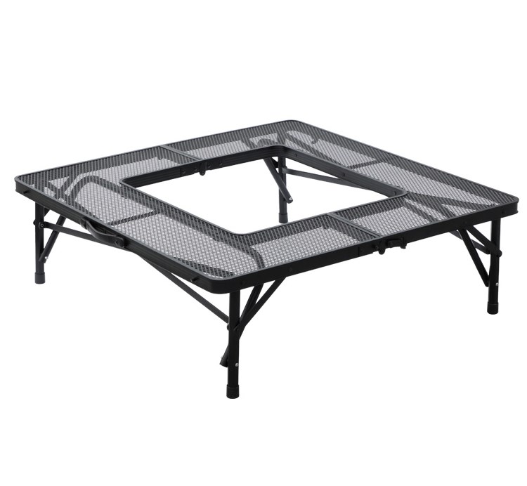 Wire Mesh Camping Splicing Fireplace Table