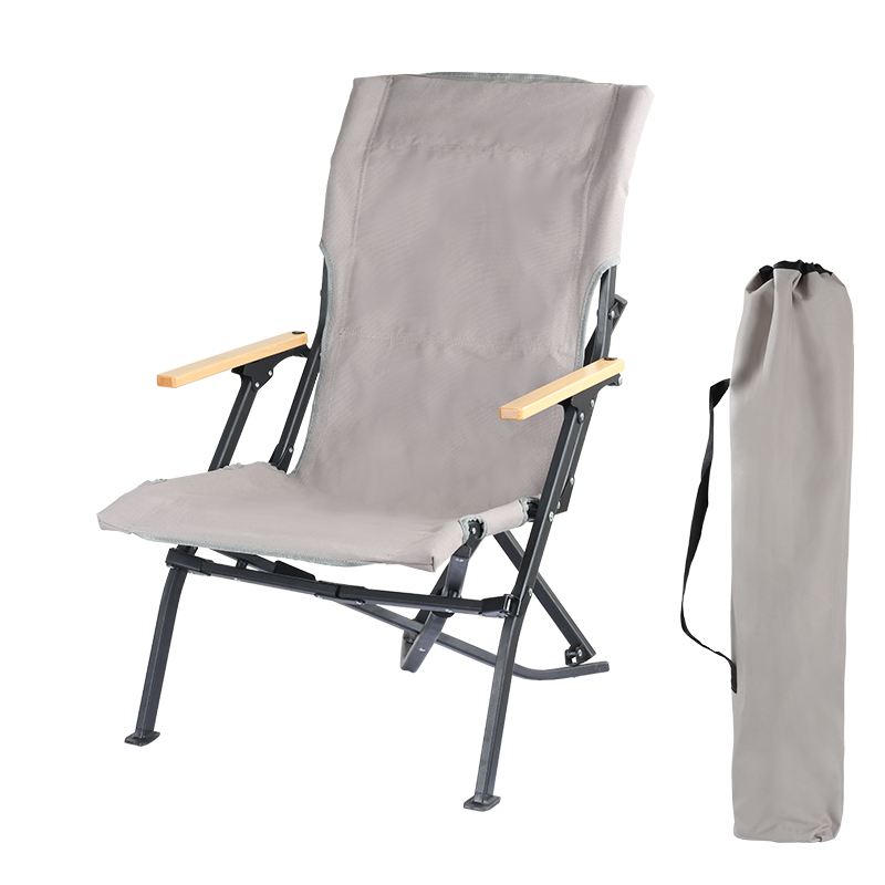 Outdoor Portable Aluminum Camping Arm Chairs