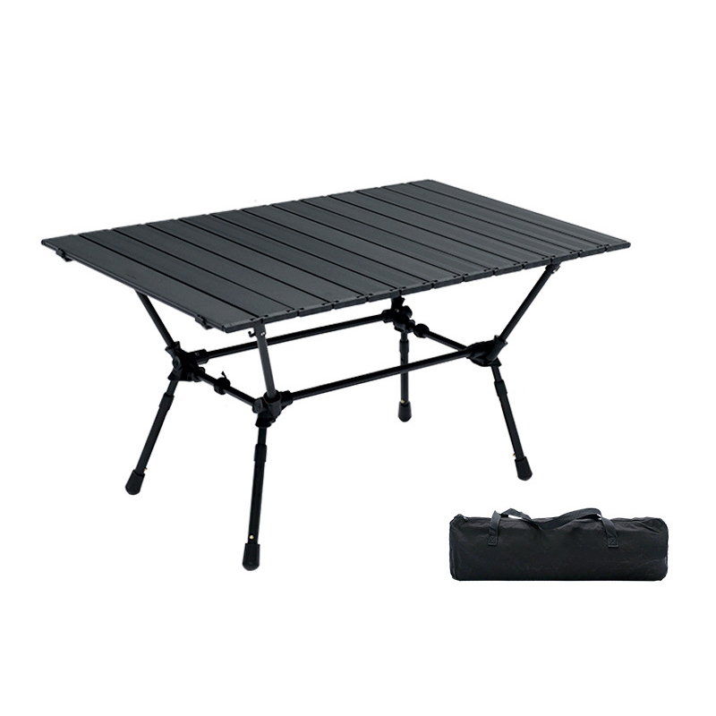 Portable Aluminum Folding Camping Table Height Adjustable