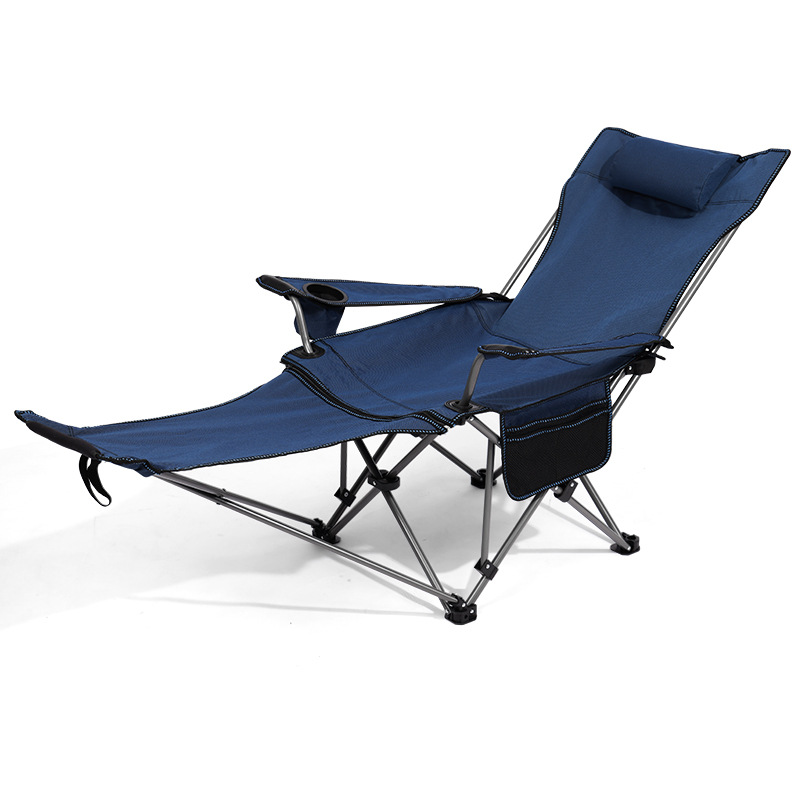 Beach Chaise Chair With Detachable Feet & Adjustable Back