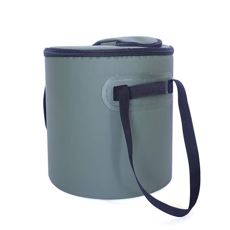 Camping Round Ice Thermal Bucket Cooler Bag